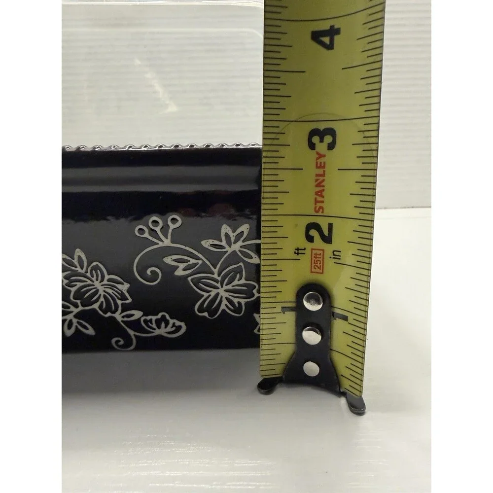3 Pc Temp-Tations Bakeware Floral Lace 1.5 QT Square w/Lid & Hot Plate